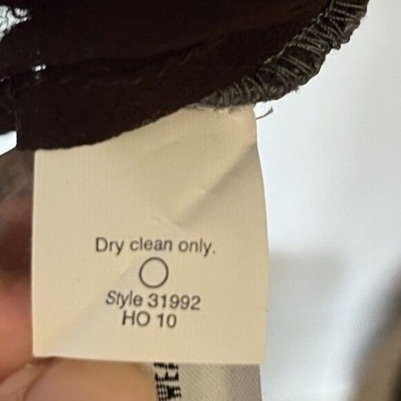 J Crew Gray Silk Merino Wool Crochet Tank Top Size Medium - Picture 6 of 8